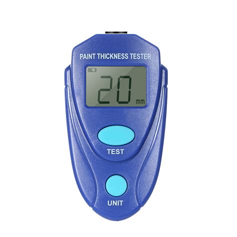 measure car paint thickness|automotive paint thickness meter.